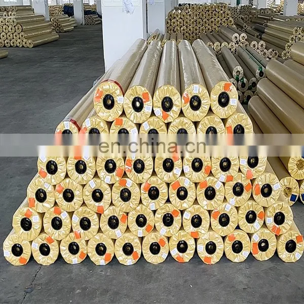 100% Polyester Anti-uv Pvc Coated Waterproof Vinyl Coated Woven Polyester Pvc Tarpaulin Fabric photo-3