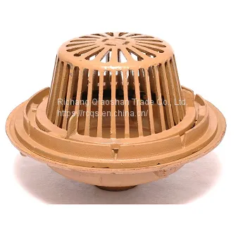 Large Sump Cast Iron Roof Drain With No-Hub Outlet for Roof Drainage photo-4