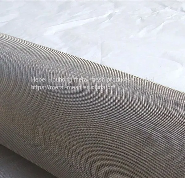316l Stainless Steel Filter Wrapped Stainless Steel Mesh Woven Wire Mesh Screen photo-2