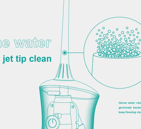 Cardless Ozone Water Flosser Dental Flosser Manufacturer