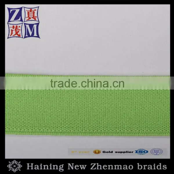 Green Color Good Quality Thick Woven Elastic Belt Supplier's Choice photo-4