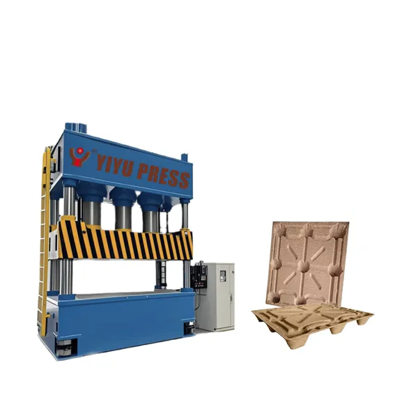High Strength Fumigation-Free Hot Press Machine for Pallet Compressed Wood Sawdust Pallets Machine