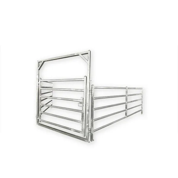 Factory Direct Sales of Electro-Galvanized Steel Farm Grassland Fence Cattle and Sheep Tubular Livestock Fence Waterproof photo-5