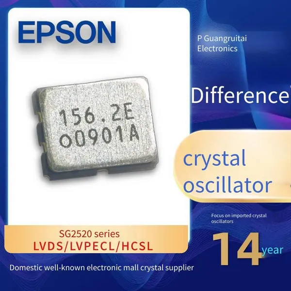 ультратонкие AR-очки, тактовый источник 156.25 МГц SG2520VHN ±20 ppm LVDS, дифференциальный кварцевый осциллятор Epson