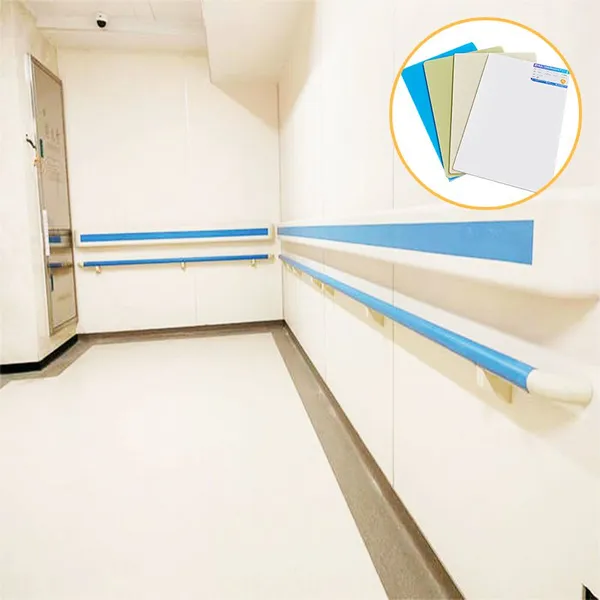 High Strength Anti-Skid FRP Flat Panel Composite Material for Construction Use China Made Woven Roving Mat FRP Panel