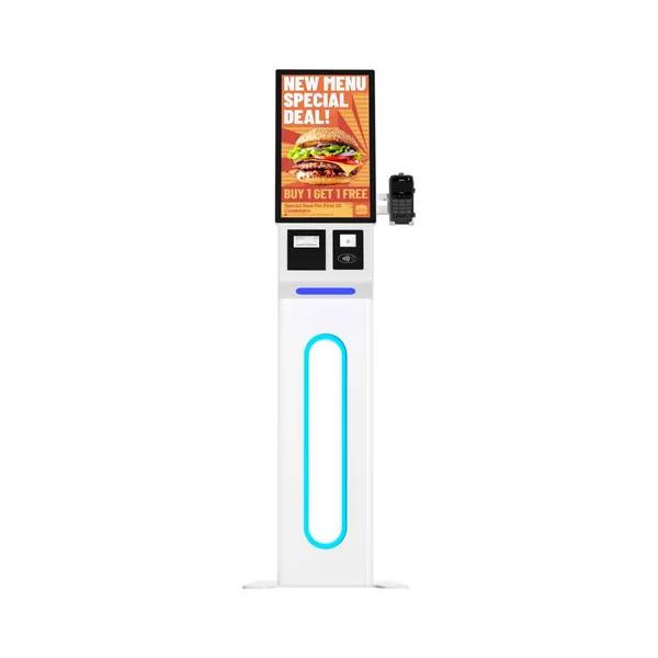 Aonpos APK11 256GB SSD Ordering Kiosk Touchscreen Kiosk With Thermal Printer Multi Functional Payment Terminal Retail Shop Self-service Kiosk