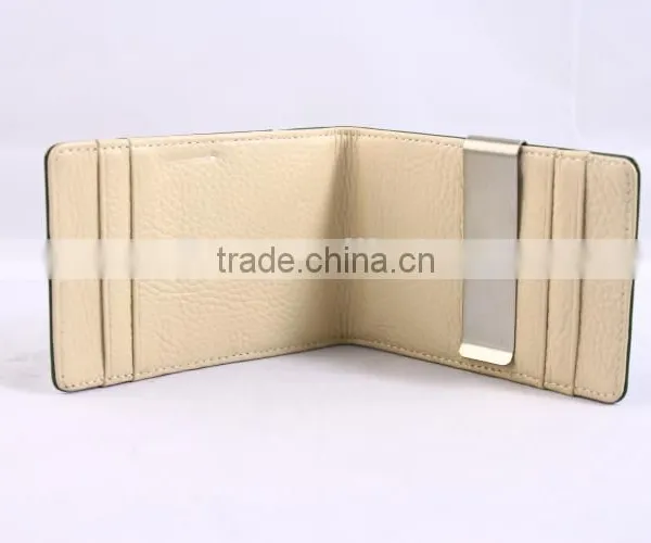 Factory Price!Best Selling Classic Leather Money Clip Wallet photo-4