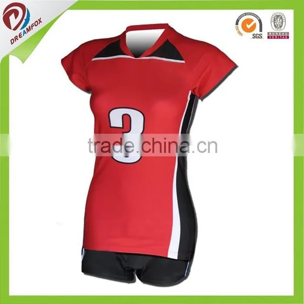 Dry Fit Sublimation Custom Cheap Volleyball Uniform for Men Design
