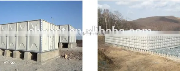 FRP/GRP SMC Combined Water Tank For Hotel Using photo-3