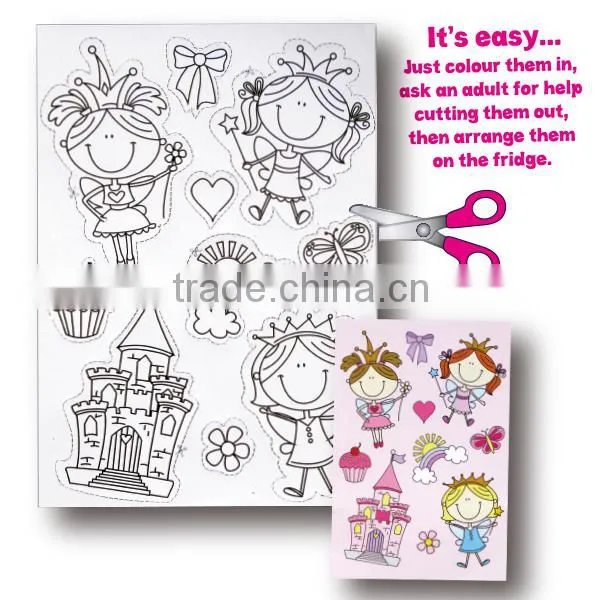 Hot Sale Coloring Custom Funny Educational Souvenir Kids Magnets for Fridge photo-3