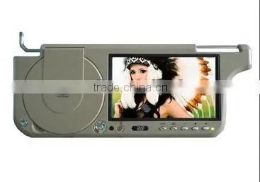 SVD-710 sunvisor DVD monitor
