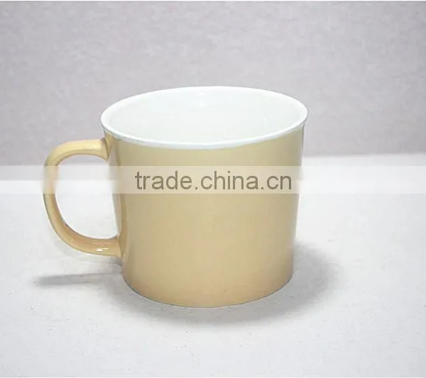 380 CC New Bone China Cheap Soup Mugs With Handle photo-4
