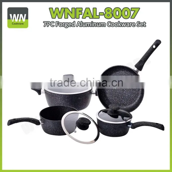 Purple Stone Cookware Nonstick/ceramic Induction Cookware Set for 2016 Market photo-2