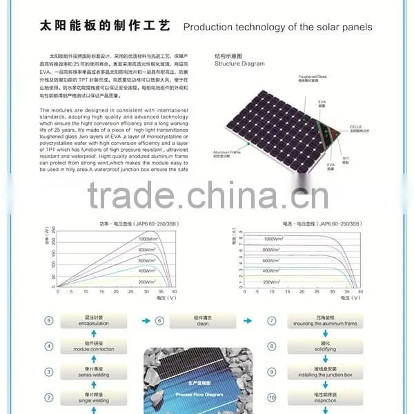 China Direct Supplier High Watt 12v Solar Panels 30w for LED Street Light photo-6