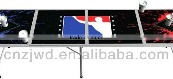 8ft Folding Aluminum Beer Pong Game Table/ Portable Picnic/Camping BBQ Table photo-5