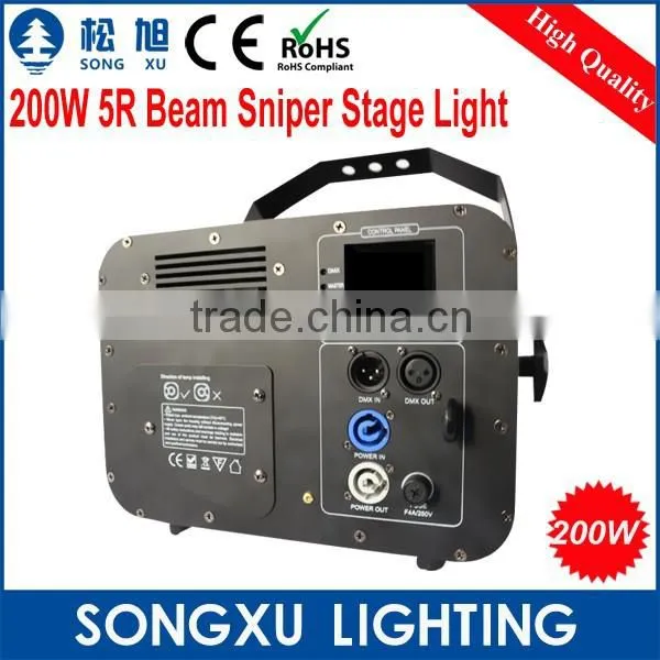 2015 New Hot Product 200w 5R Sniper Scanner Laser Led Beam Stage Effect Light for Disco Stage photo-6