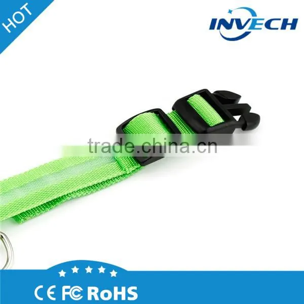 Energy Efficient Batter Powered Charge Led Pet Collar Fancy Training LED Dog Collar