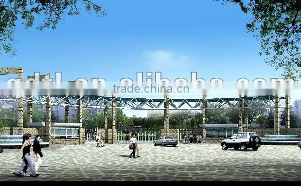 Steel structure space tube truss market