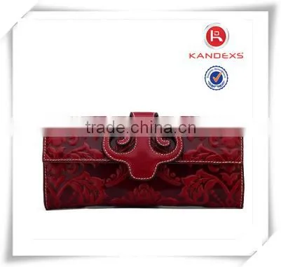 New Fashion Vintage Leather Women Wallet Evening Bag photo-2