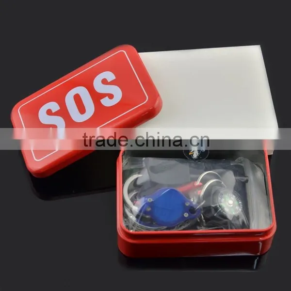 Outdoor Travel Portable SOS Survival Gear Emergency Equipment On-board Emergency Supplies Survival Emergency Kits photo-3