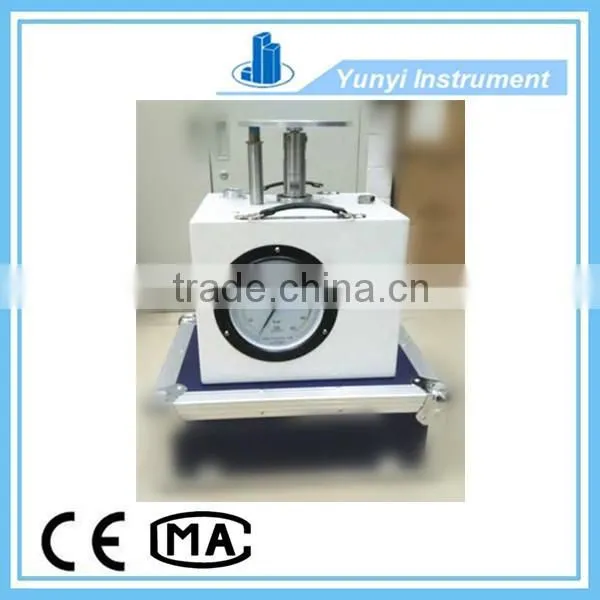 Portable Dead Weight Tester Calibrator + Weight Set photo-2