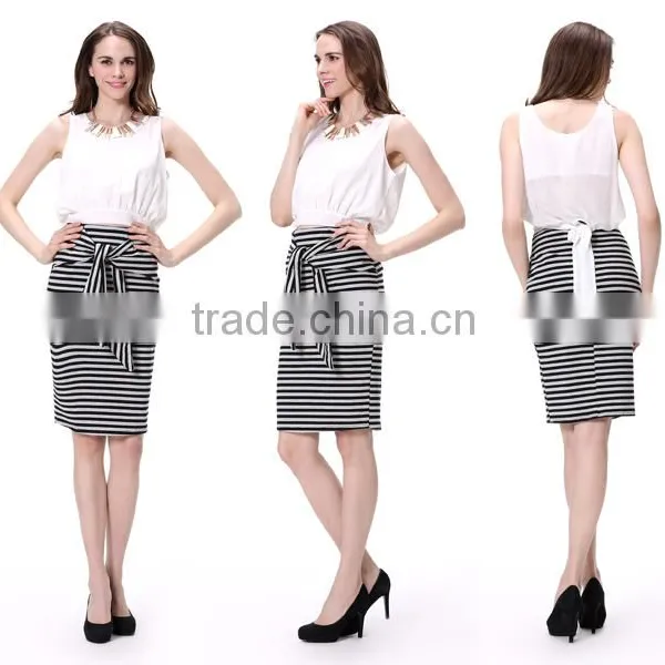 2017 Ladies New Design Fahion Top Designs With a Back Tie photo-2