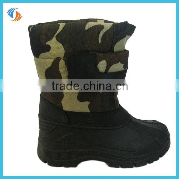 2014 Child Camouflage Snow Boots