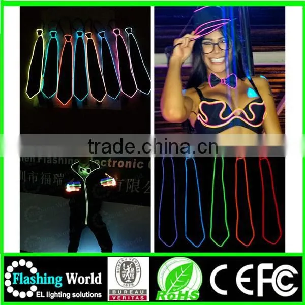 Attractive Shinging Crazy Funny Christmas Neckties photo-4