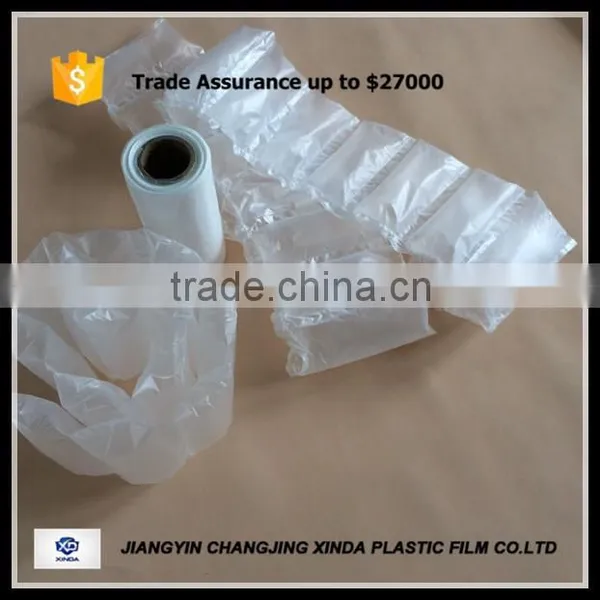 35um Thick LDPE Air Cushion Film for Precision Instruments Wine Bottle Protection photo-4