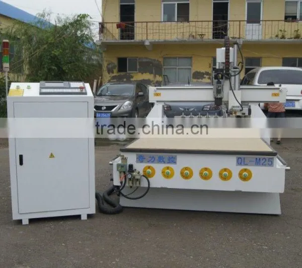 CE Approved Working Area 1300*2500mm Atc Woodworking 4th Cnc Router for Wood Kitchen Cabinet Door photo-5