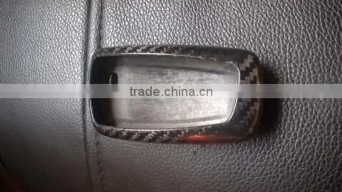 Carbon Fiber Key Chains Box, Carbon Fiber Vinyl Wrapped Car Key, Genuine Carbon Fiber Key Box photo-3