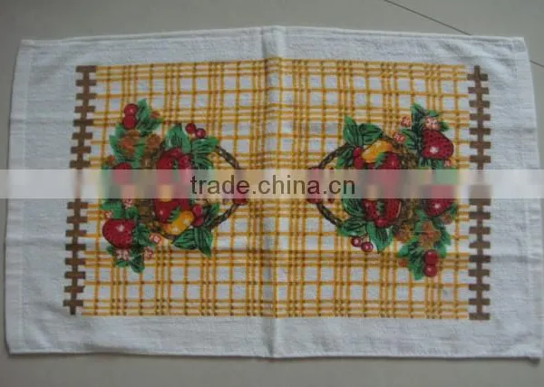 100% Cotton Reactive Printing Stock Tea Towel Wholesales photo-2