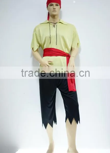 Wholesale New Trends Cut Throat Pirate Fancy Dress Instant Costume photo-2