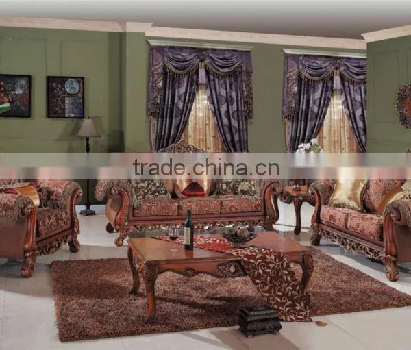Cheer Sofa Design Buying From China Leather Sofa. Antique Hand Carved Wood Furniture photo-3