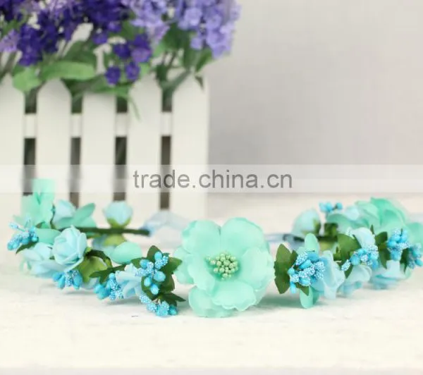 Popular Artificial Flower Wreath for Party,beach ,decoration,crown photo-2