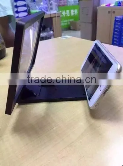 Foldable Mobile Phone LCD LED Screen Magnifier Bracket,mobile Phone Screen Magnifier Enlarge Stand Cellphone Magnifier photo-3