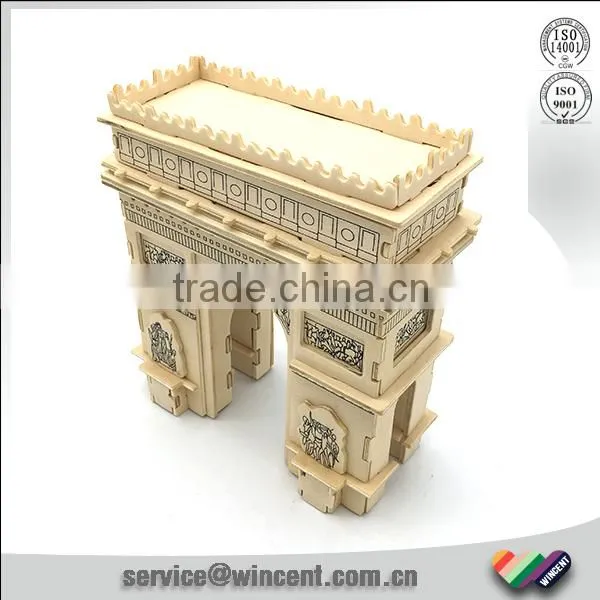 Drawing Triumphal Arch Educational 3D Wooden Puzzle photo-3