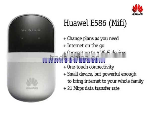 Unlocked 3G Wireless Wifi Router Huawei E586 photo-2