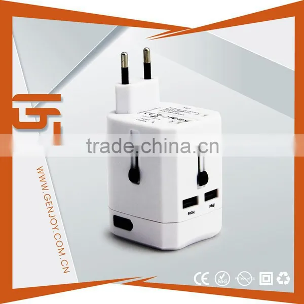 All in One Universal International Plug Adapter Three - Hole Socket World Travel Charger Adaptor photo-2