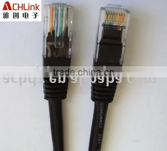 Black RJ45 LAN Cable photo-2