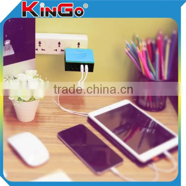 For Iphone Wall Charger Flat USB Wall Charger EU Plug Wall Mount USB Charger