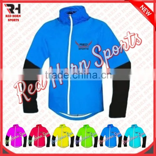 Customized Thermal Jacket for Mens, Wind-Proof Biking Jacket, Custom Designs Are Accepted photo-3