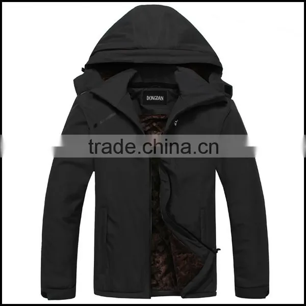 Top Quality OEM Outdoor Fleece Lined Polyester Men Sports Jacket photo-5
