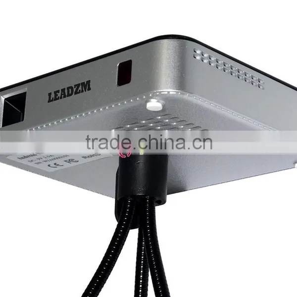 Leadzm Low Cost Android 4.4 AirPlay Outdoor Laser Projector Portable LED Mini Projector Black photo-5