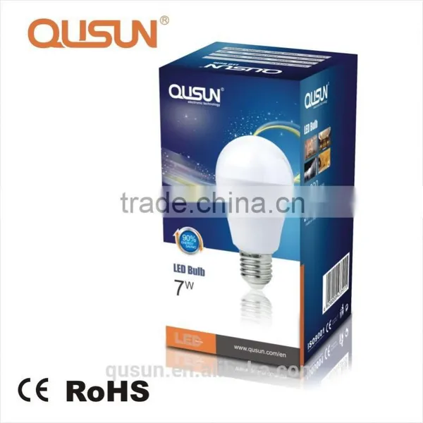 LED Bulb Light 7W, 100-240V, 90lm/w LED Light Bulb 7W photo-4