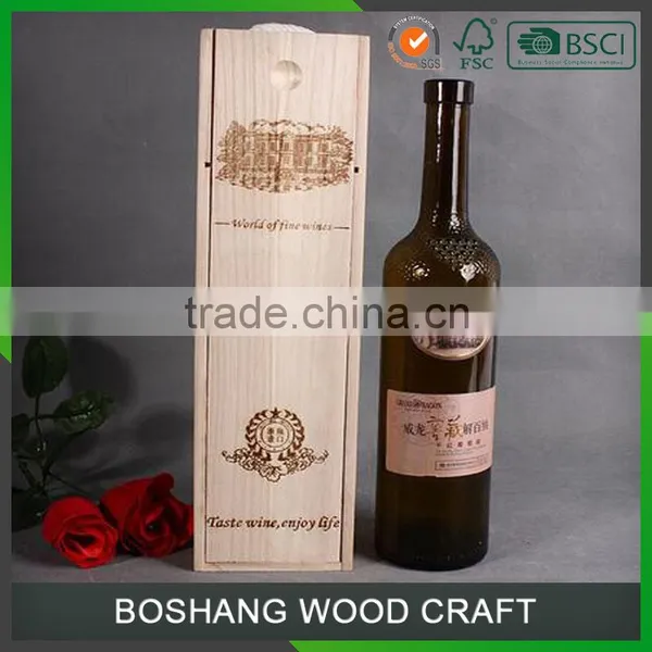 Custom Logo Wooden Packing Box photo-2