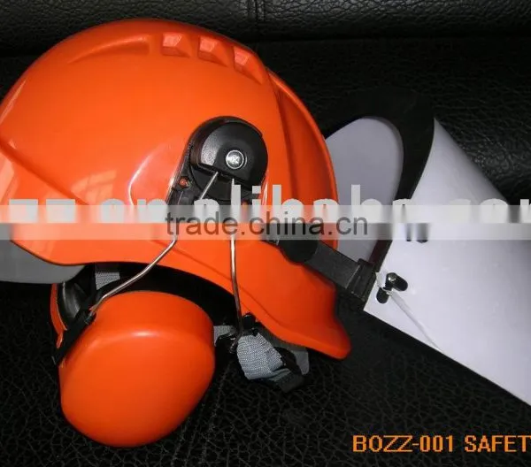CE ABS Protect Face Ear Head Work Safety Helmet