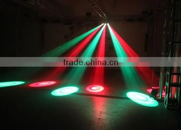 Triple Moon DMX LED 3-eye RGBW Beam Light DMX Effects Light LED photo-5