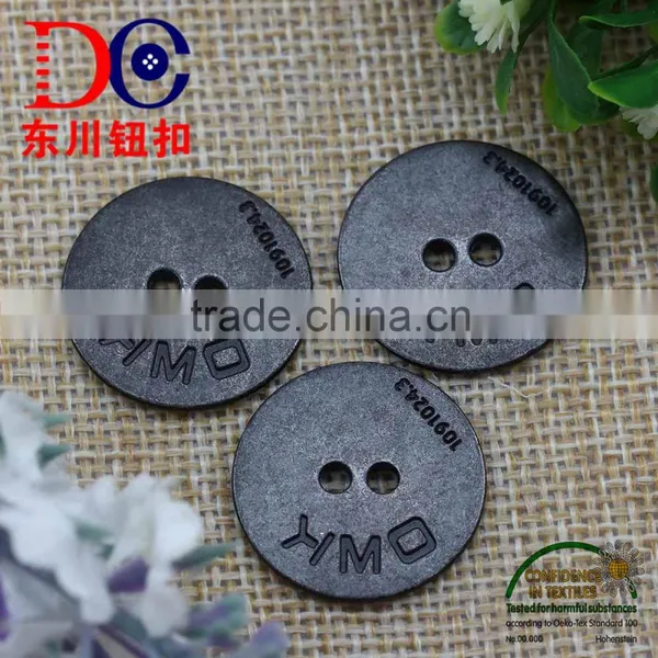 High Quality Metal Button 2 Metal Eyes Sewing Button for Clothing photo-5