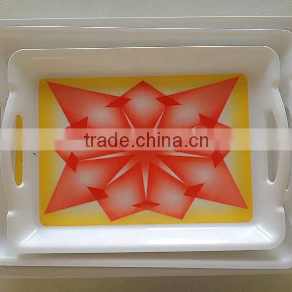 Rectangular Serving Tray Plastic Food Tray photo-2